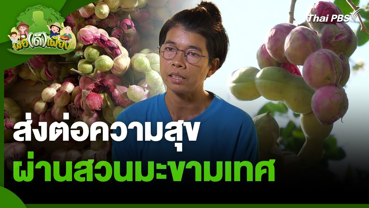 ส่งต่อความสุข ผ่านสวนมะขามเทศ | พอดีพอเพียง | วันใหม่วาไรตี้