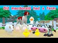 Old MacDonald Had A Farm | Nursery Rhymes Songs With Farm animals