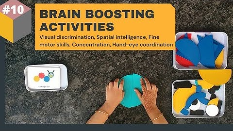 Wooden puzzle Visual discrimination activity - Age 3+ | Brain Boosting Activities #10