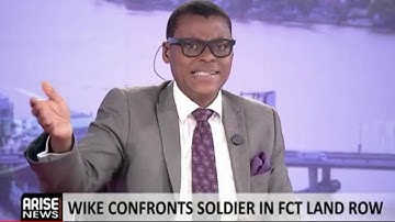 DRAMA ON ARISE TV! RUFAI OSENI BLASTS WIKE OVER HIS ALTERCATION WITH A SOLDIER