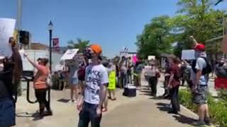 LIVE Downtown Martinsville, IN Protest (Part 3) 7 June