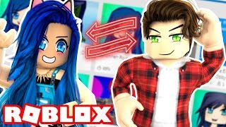 PLAYING FUNNY FAN MADE GAMES IN ROBLOX!