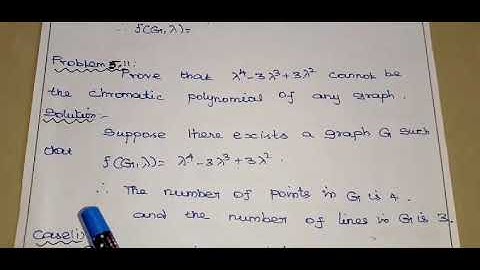 check a polynomial cannot be a chromatic polynomial of any graph