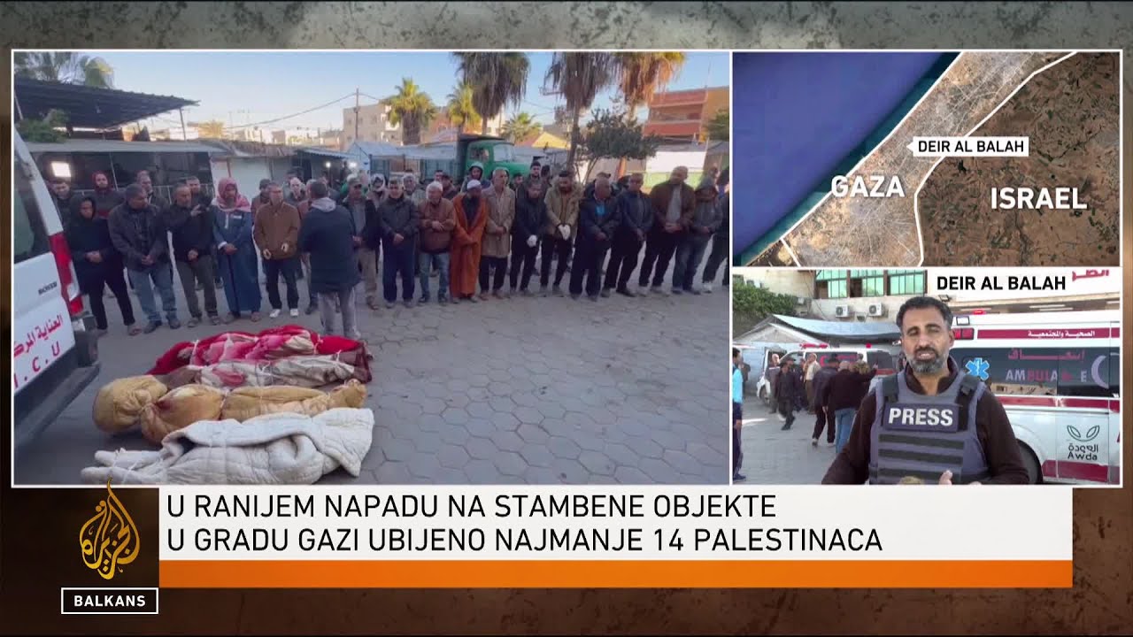 في مشهد مؤثر أمام مستشفى الأقصى، تدفن العائلات ضحاياها المقتولين