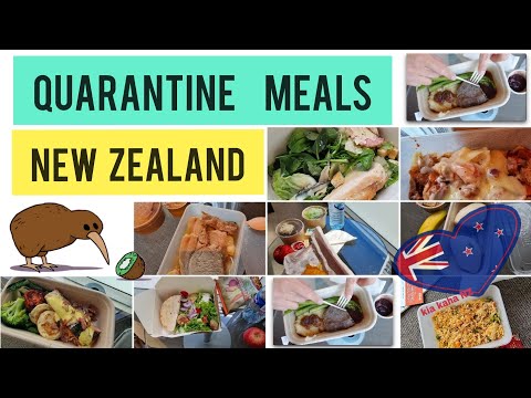 NZ MIQ Quarantine meals and check-out 14 days in 14 minutes Kia Kaha New Zealand Stay safe