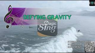 [MAGICSING Karaoke] IDINA MENZEL - DEFYING GRAVITY karaoke | pop