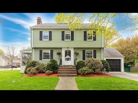 91 Munroe St, Belmont, MA home video tour