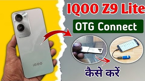 iqoo z9 lite me otg connect kaise kare !! iqoo z9 lite me otg connect settings !! iqoo z9 lite