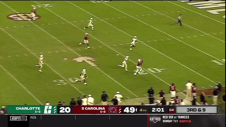 2022 USC vs Charlotte - Corey Rucker 52 Yd Touchdo...