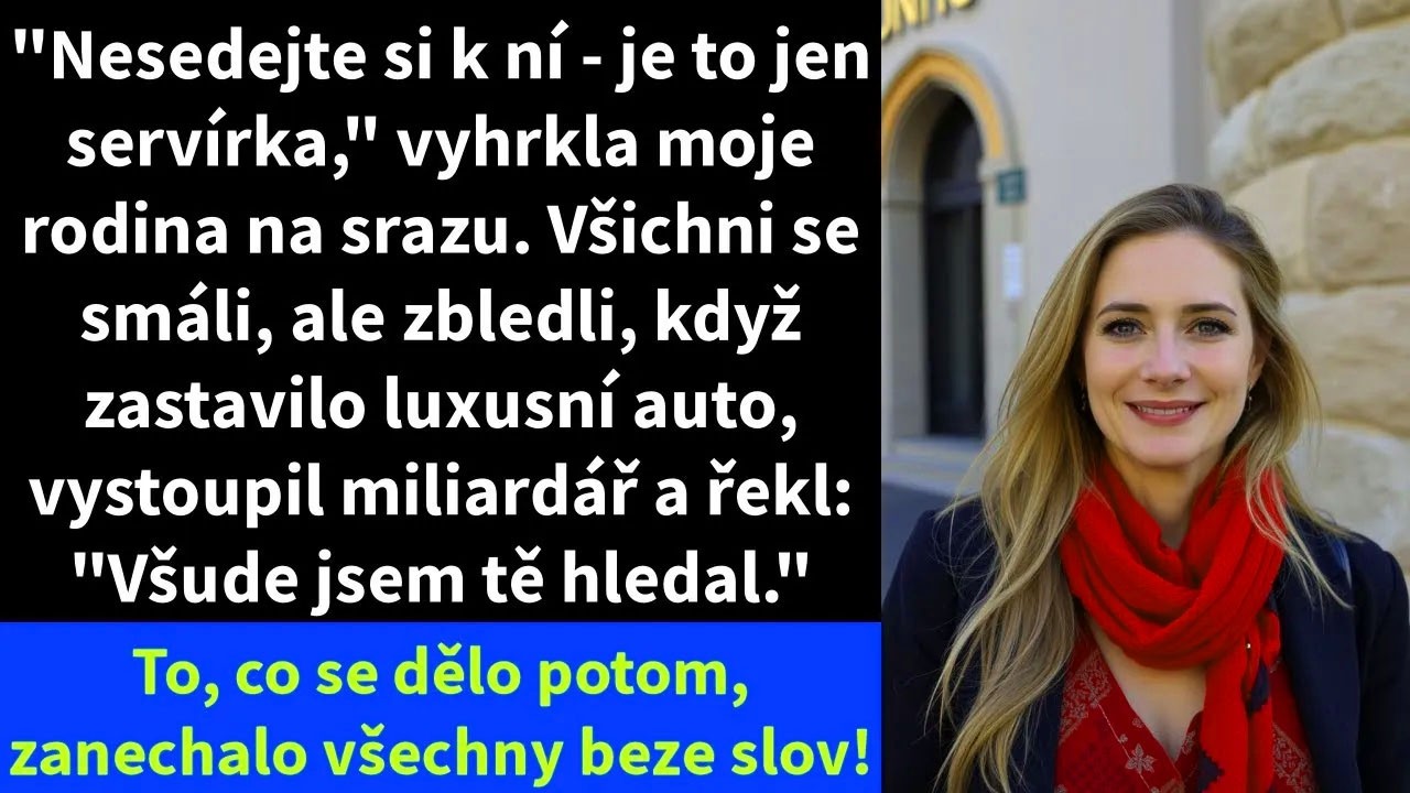 Neřekla jsem rodině, že Dereka znám. Neřekla jsem jim, že mi před měsícem schválil financování mého snu. Na svatbě mé sestry mě posadili k dětskému stolu, nasadili mi jmenovku „servírka" a máma...