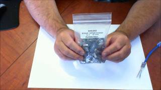 Platinum Tools 100020 Cat5e / Cat 6 EZ-RJ45 Shielded Modular Connectors Profile