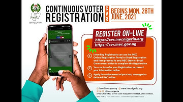 2021 Continuous Voter Registration (CVR) Documentary