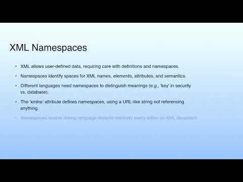 XML Namespaces | Cloud Computing XML Basics II