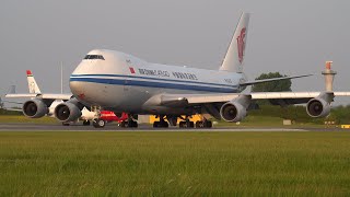 (4K) - Amsterdam Schiphol Airport - Planespotting at sunset untill midnight - B747 B777 B787 A330 screenshot 2