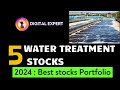 Top 5 water treatment stocks to buy now  water stocks to invest  digital expert