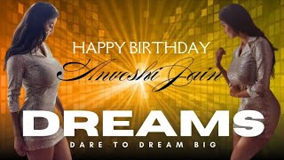 Anveshi Jain Birthday Glam Look 2025 Hot & Bold Celebration Video