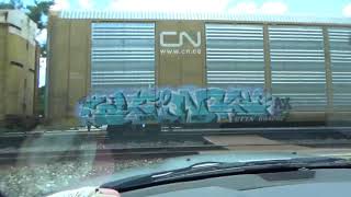 #7103 CSX Q276-20 Loaded Autorack train