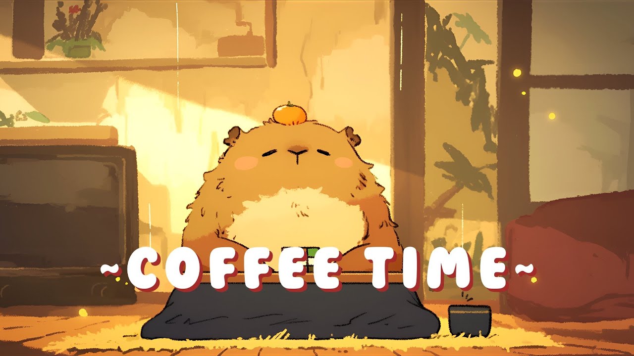 Capybara Beats & Lofi - Chill Beats to Help You Relax ~ Quiet Moments ~ 🎵 💫 | Focus Helper