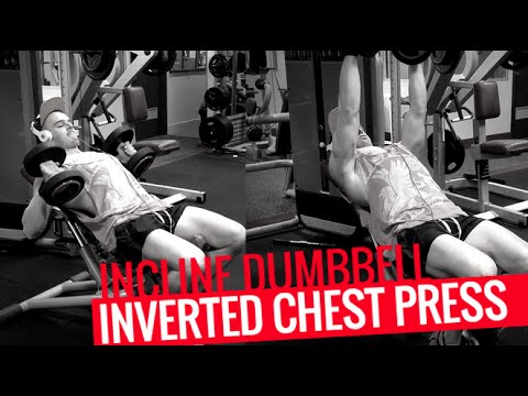 Inverted Dumbbell Chest Press Youtube