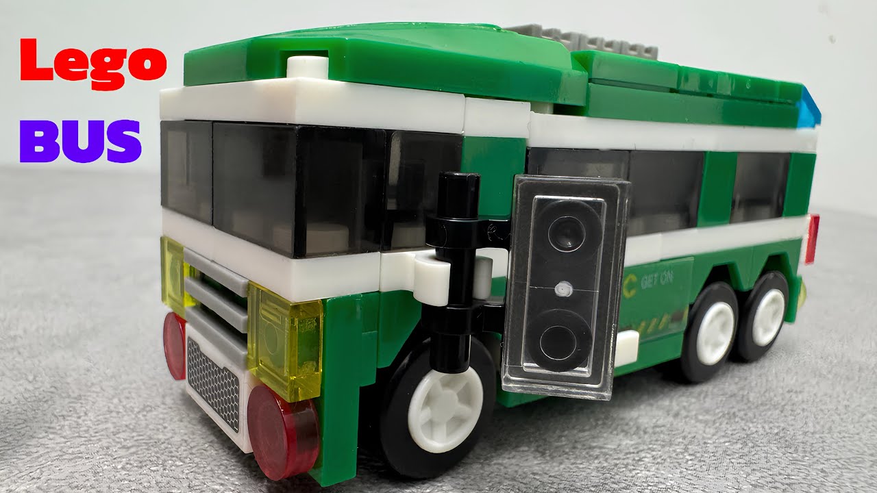 Scratch Build Bus Model Build a LEGO Bus from Scratch – A Creative LEGO Model! - YouTube