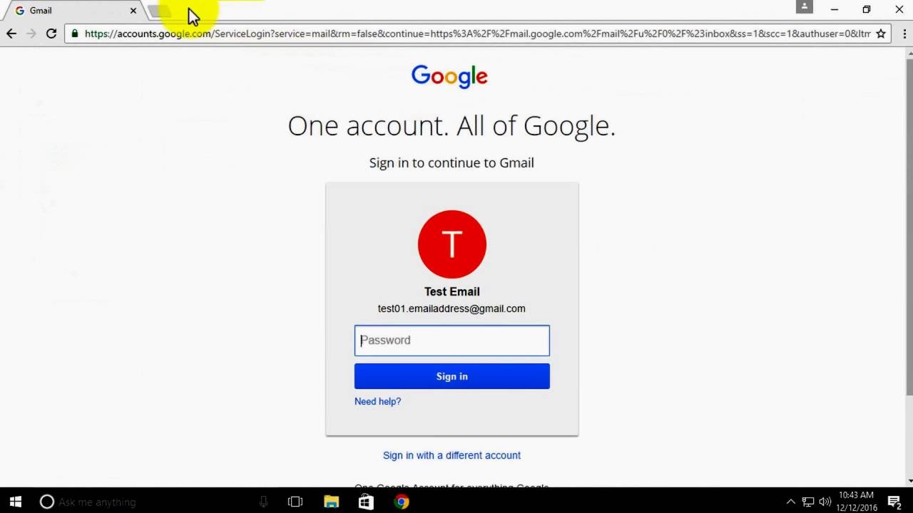 How to disable automatic sign-in for Gmail in Google ...