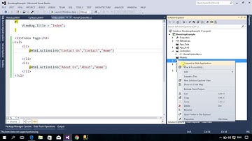 Part 11 How to use Bootstrap in ASP.NET MVC 2 in hindi