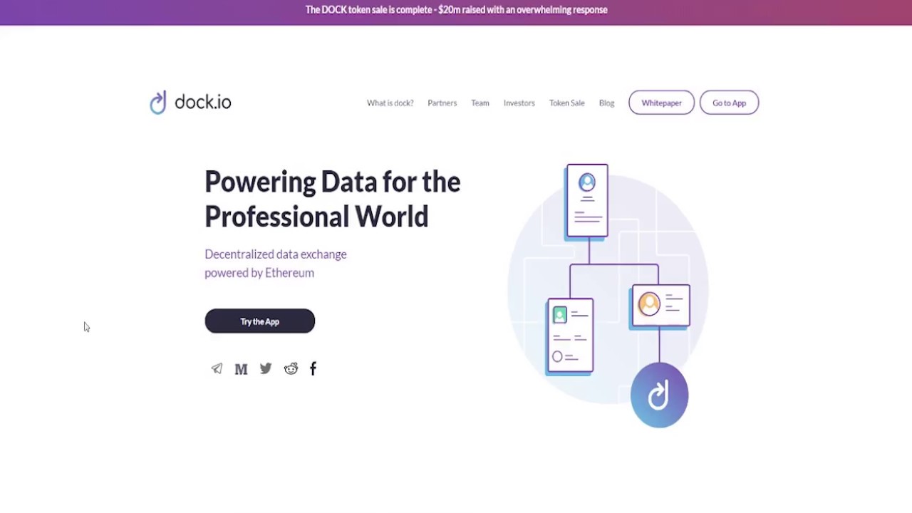 Dock.io ICO Review : Breaking Down the Walls of Data!