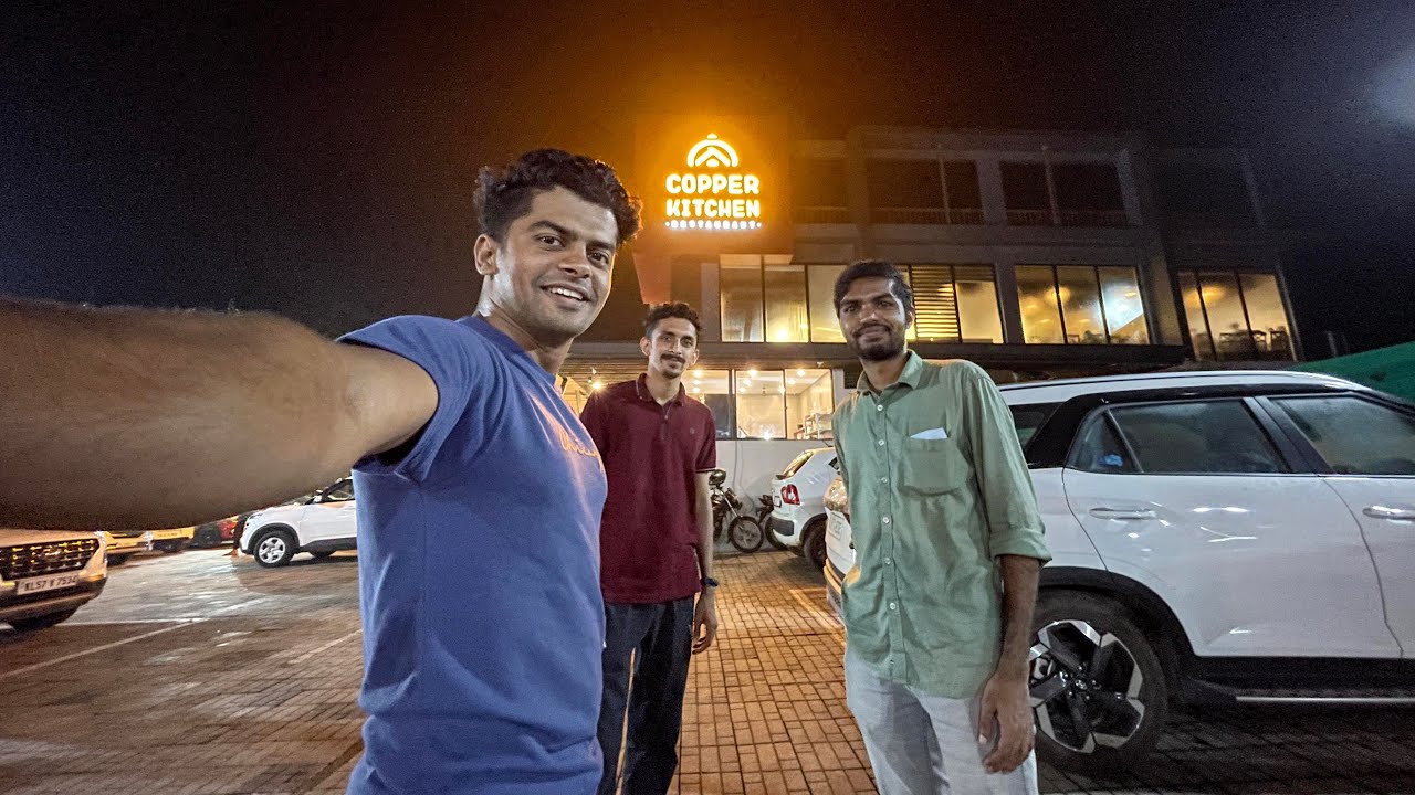 Copper Kitchen Restaurant Thamarasery, Explored At Night Food Vlog