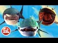 ALL XXL SHARKS UNLOCKED - HUNGRY SHARK WORLD - NEW SHARK GAMEPLAY