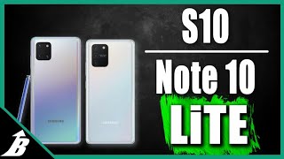 Samsung's S10 Lite And Note 10 Lite Revealed