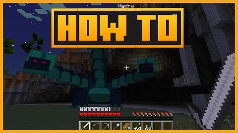 🟨 HOW to KILL HYDRA in the TWILIGHT FOREST MOD