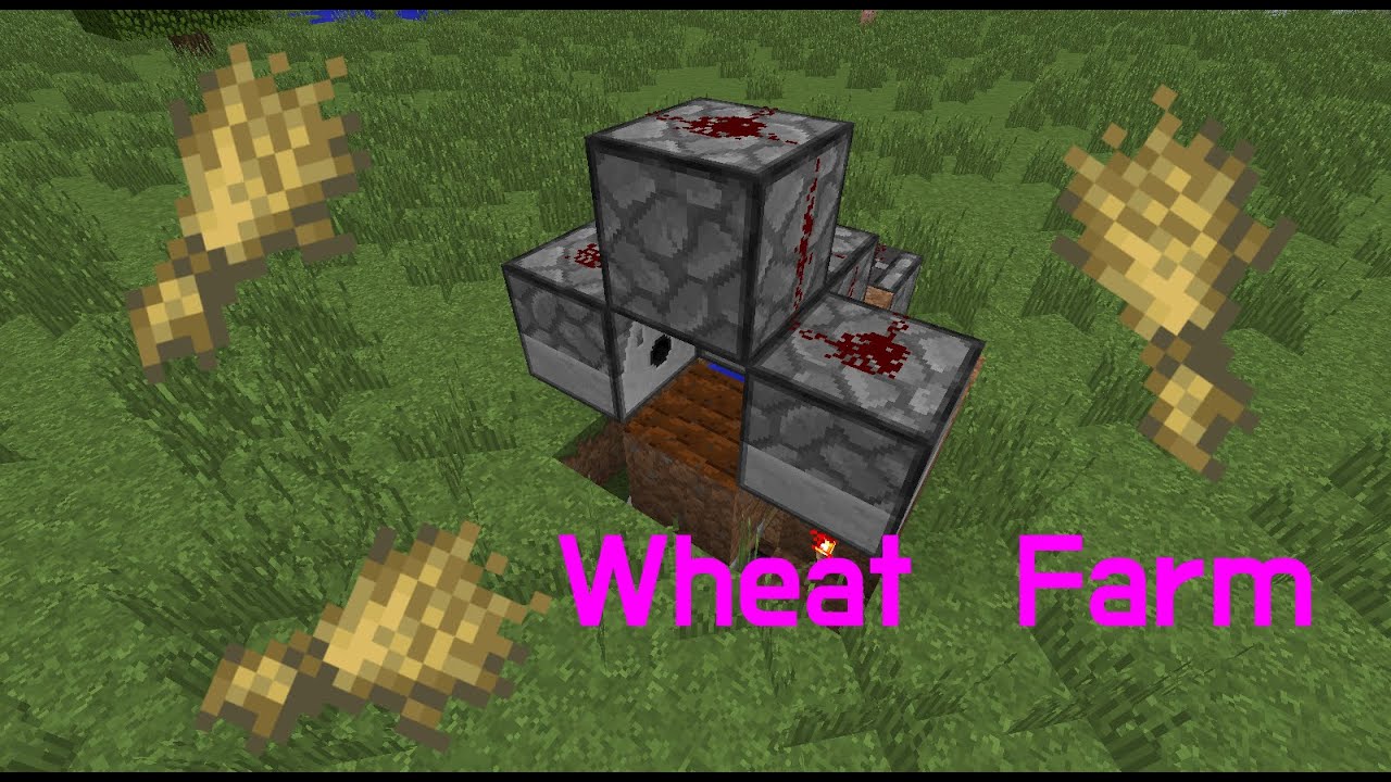 How To Make a 1.12.1 AUTO-Wheat Farm 