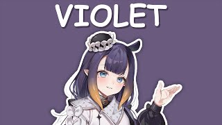 【Hololive Song / Ninomae Ina'nis Sing 唱歌】VIOLET ( Live Version ) (with Lyrics)