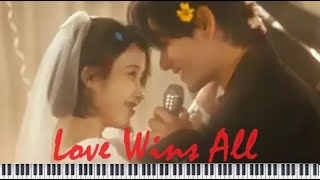 IU - Love Wins all Music Video - Piano only