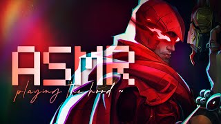 ˖ ݁ ࿐ (asmr) ♡ playing the hood 🎧 & softly speaking ~ 【 marvel rivals 】