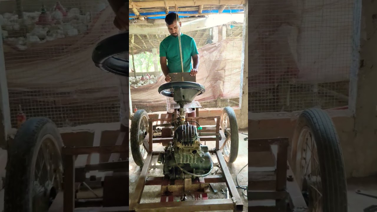 Making of Mini Tractor 🚜📍 