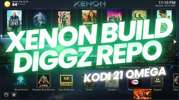 Kodi Builds - Xenon 2 - Diggz Repo #kodi #xenon #diggzrepo #diggz #repo