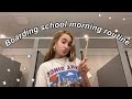 My Boarding School Morning Routine!