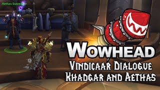 Vindicaar Dialogue - Khadgar And Aethas