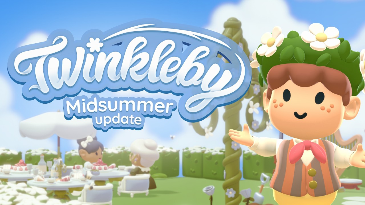 Le studio suédois Might & Delight a annoncé la sortie de la mise à jour estivale de Twinkleby , le jeu chaleureux où l'on décore des îles flottantes et crée des dioramas pour ses voisins de l'espace.