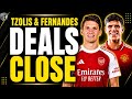 Mateus Fernandes to Man United BID🚨 Arseal DEAL CLOSE....Christos Tzolis BID✅