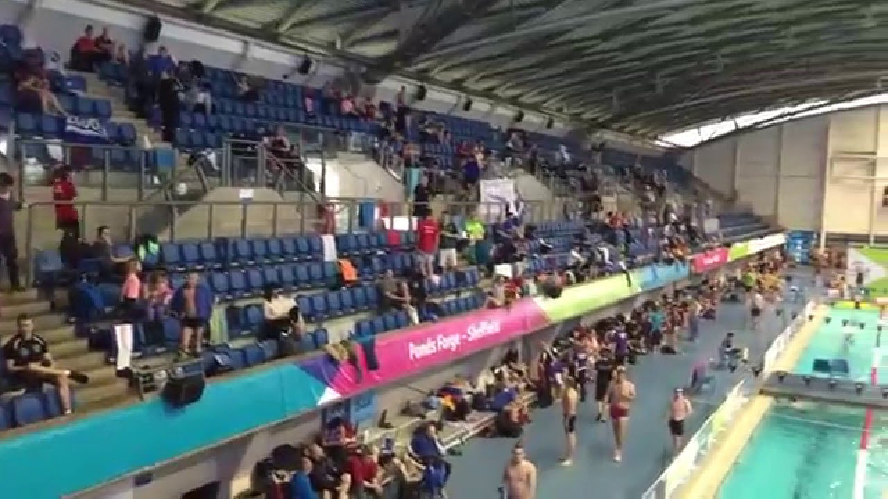 ASA senior age swimming competition at ponds forge