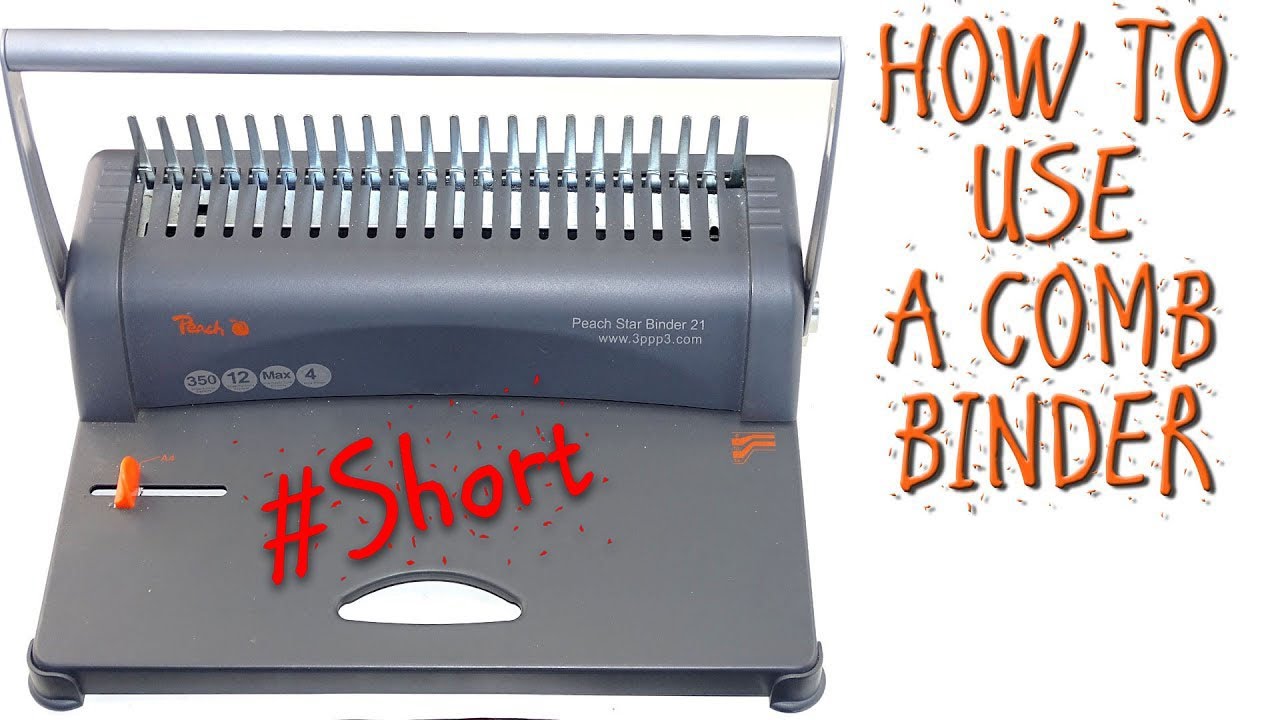 Как использовать расческу-биндер (Peach Star 21) #ШОРТЫ