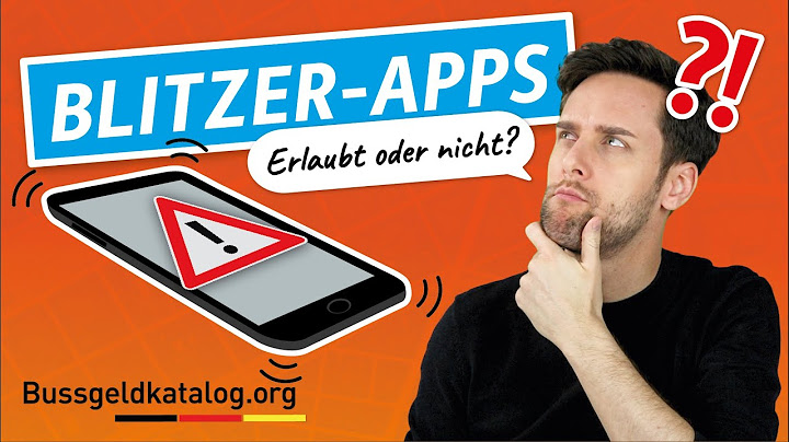 Blitzer-Apps sind tabu - Aber auch für den Beifahrer? 📱⚡