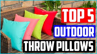 Before You Buy Outdoor Throw Pillows, Watch This Video!