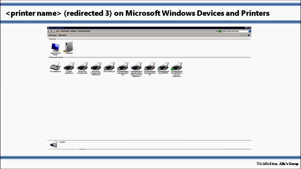(redirected 3) in Microsoft Windows (Devices and Printers) YouTube