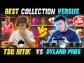 Ritik won with dyland pros in collection battle  indian vs indonesia collection free fire