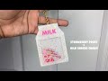 Strawberry Pocky & Milk Shaker Charm | Resin for Beginners | Sweet Art Crafts