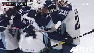 Highlights: IceHogs Defeat Admirals, 3-2, in OT