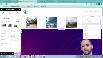 How to add an image gallery in elementor wordpress website